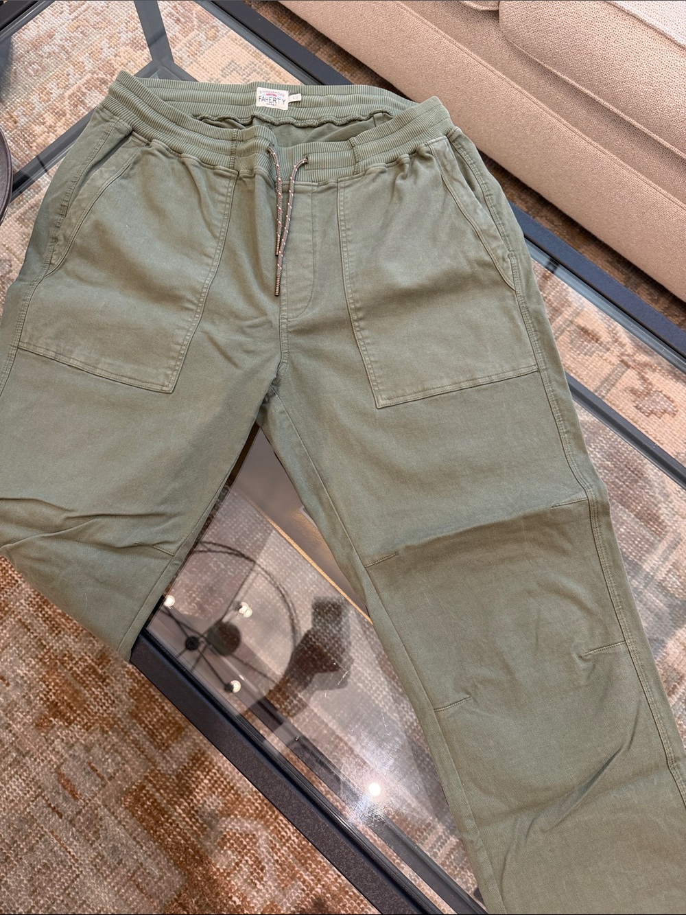 Faherty drawstring pants
